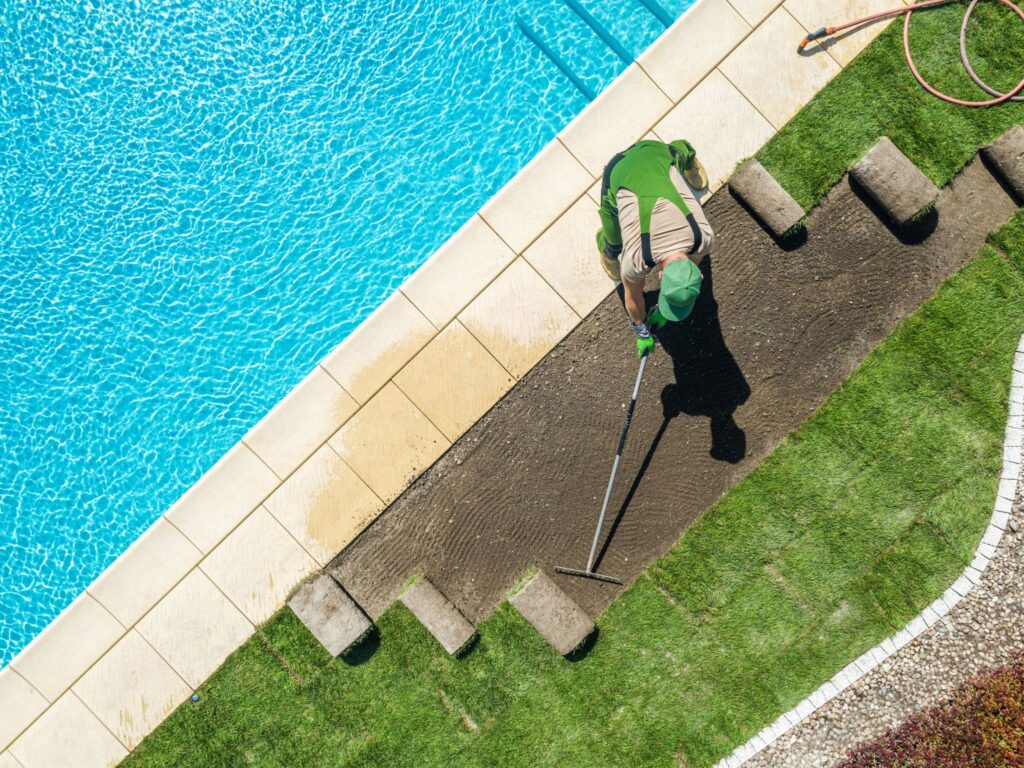 Landscaping assistance and earthmoving services by 1770 Dirtworks for outdoor spaces