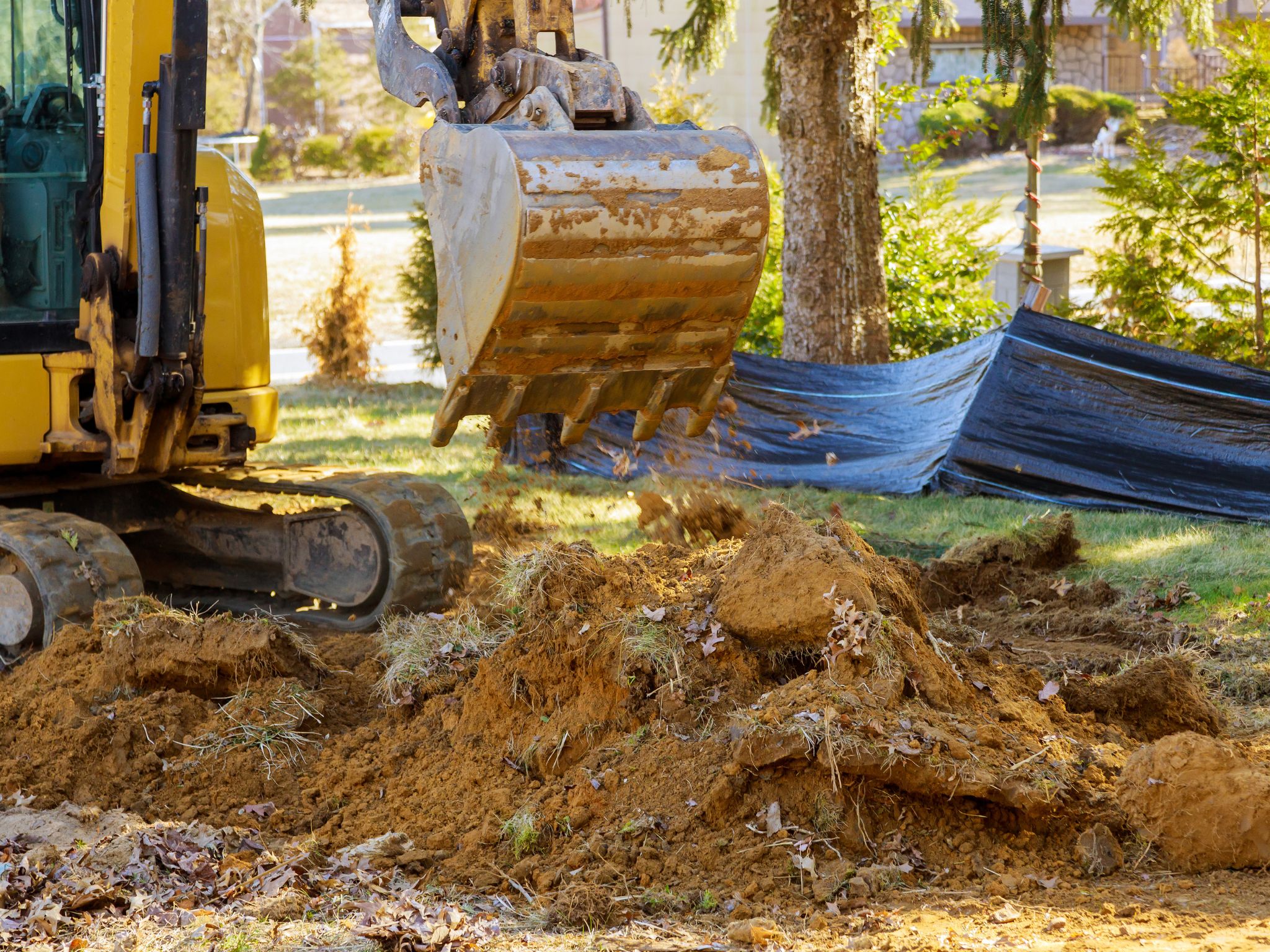 Quality aggregates, soil, and stones for residential landscaping projects